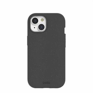 Pela Black Eco-Friendly iPhone 15 Case